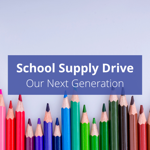 School Supply Drive for Our Next Generation