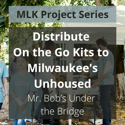 Distribute On the Go Kits with Mr. Bob's Under the Bridge