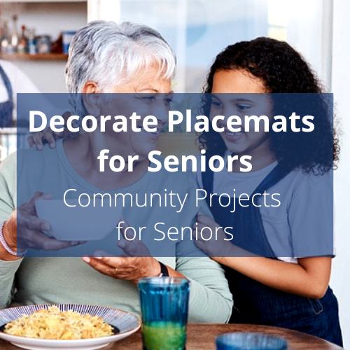 Decorate Placemats for Seniors