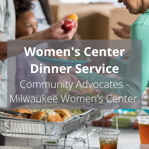 Women's Center Dinner Service