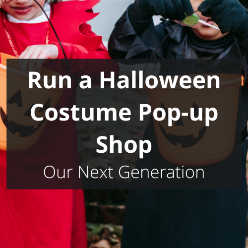 Run a Halloween Costume Pop-up Shop