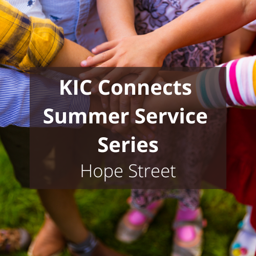 KIC Connects Summer Service Series #1: Building Resiliency and Friendship Across Zip Codes