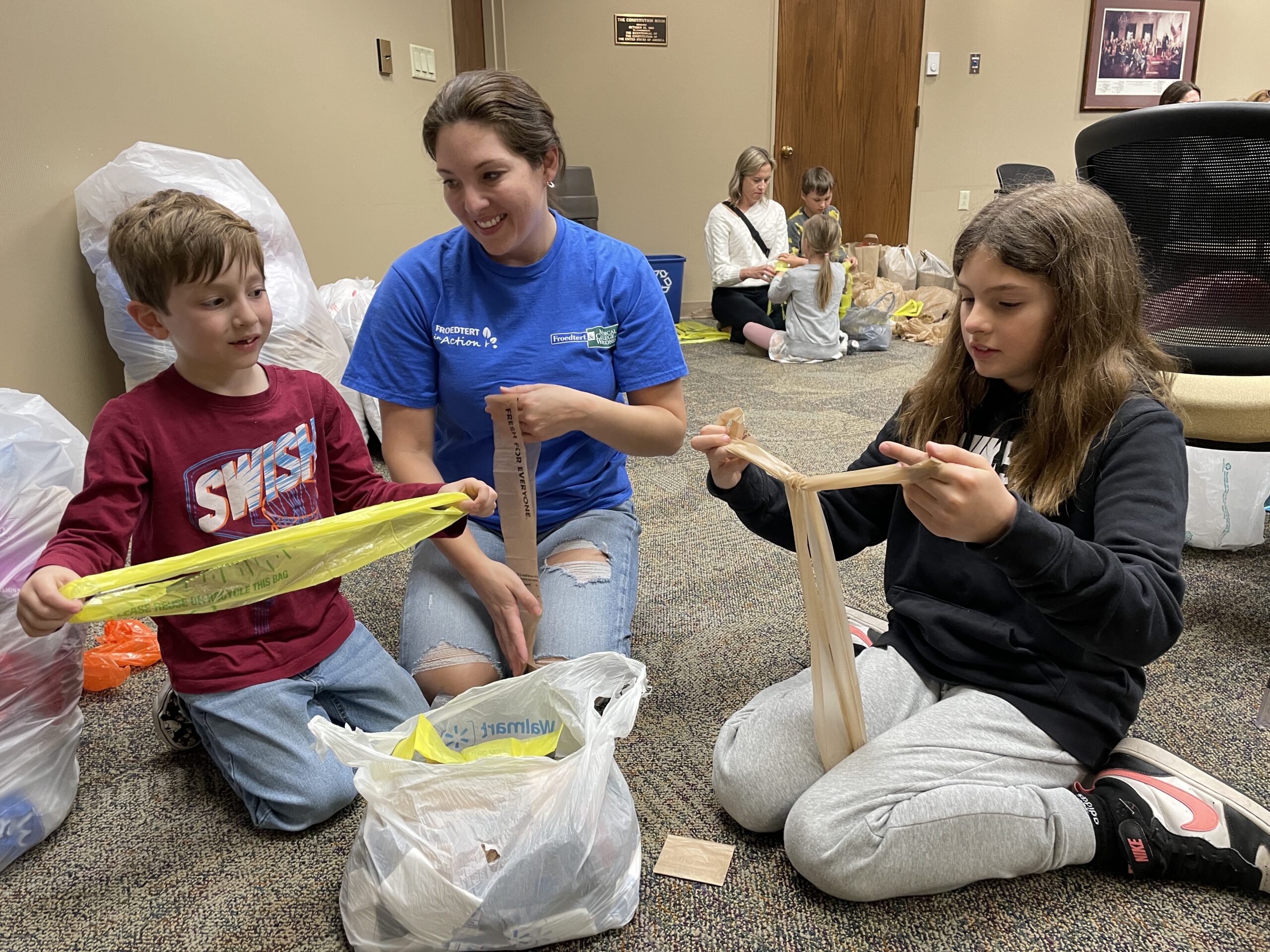 [MLK] Putting Trash to Work - Crafting Sleeping Mats with Mercy Mats