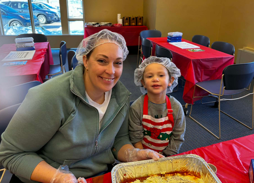 Assemble Lasagna with Lasagna Love and Community Projects for Seniors
