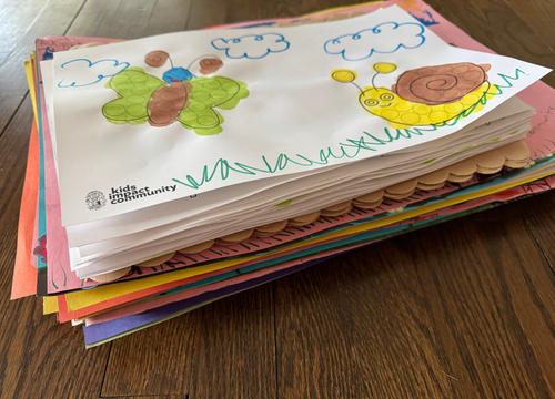 Decorate Spring-Themed Placemats for Seniors with Community Projects (At-Home)