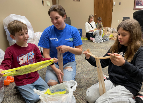 Transform Plastic Bags into Sleeping Mats with Mercy Mats of West Allis