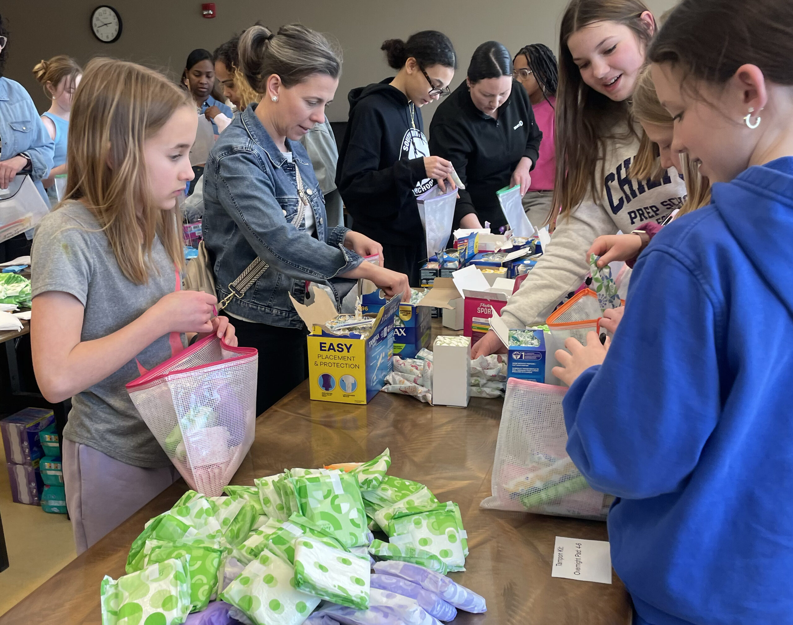 Healthy Period Workshop and Service Project with Cultivate Your Wellbeing