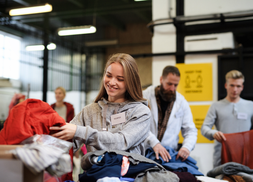 Unfolding Generosity Clothing Sort at Robyn's Nest