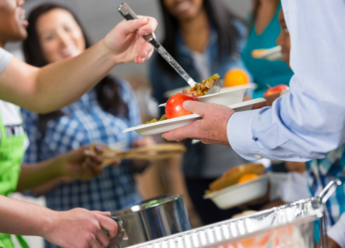 Serving Meals for Stone Soup Project