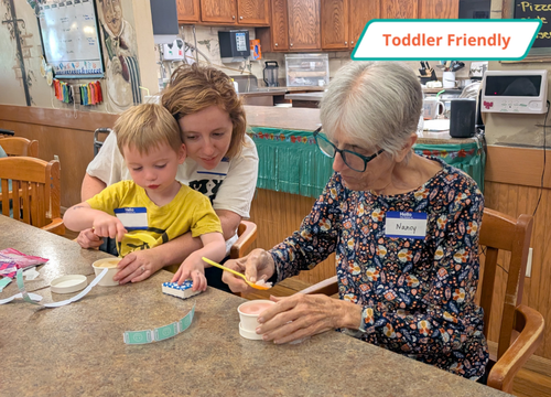 Intergenerational Playgroup at Hartland Terrace