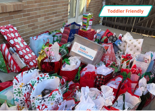 Holiday Gift Tags with Community Advocates and Lloyd Barbee Montessori School